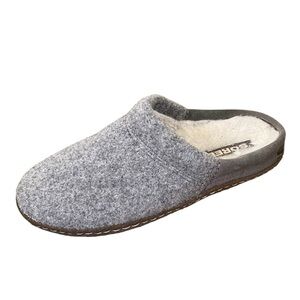 SOREL Women’s Nakiska Scuff Slippers Grey 6